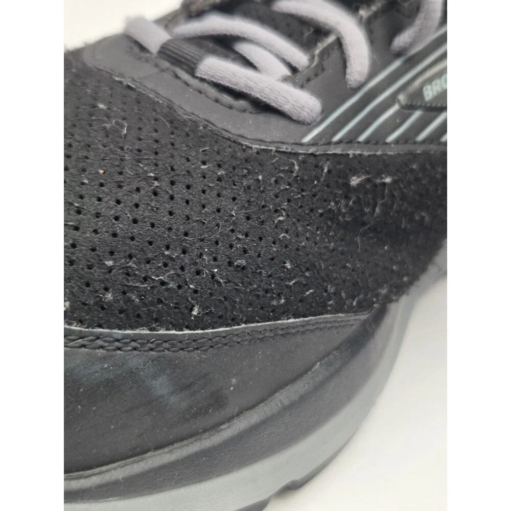 Size 13 - Brooks Addiction 2 Walker Black Mens 13 2E Wide Black Gray
